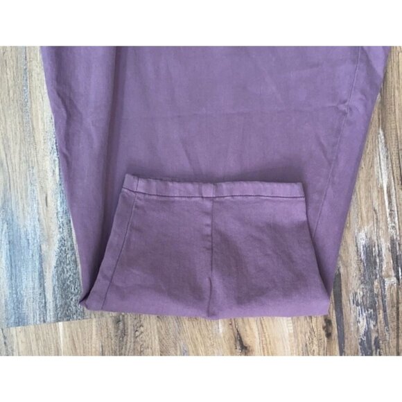 Universal Thread Purple High Waisted Pleated Paper Bag Boho Casual Pants Sz 14 W - Picture 16 of 16